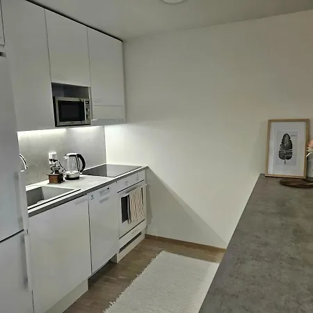 Apartment Stylish Floor Ap, With Private Parking, Next To A Tram Stop Tampere